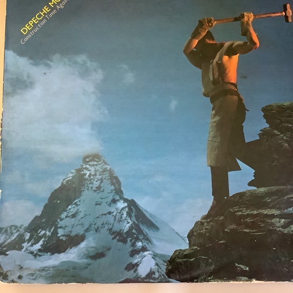 Depeche Mode “Construction Time Again” Vinyl Record