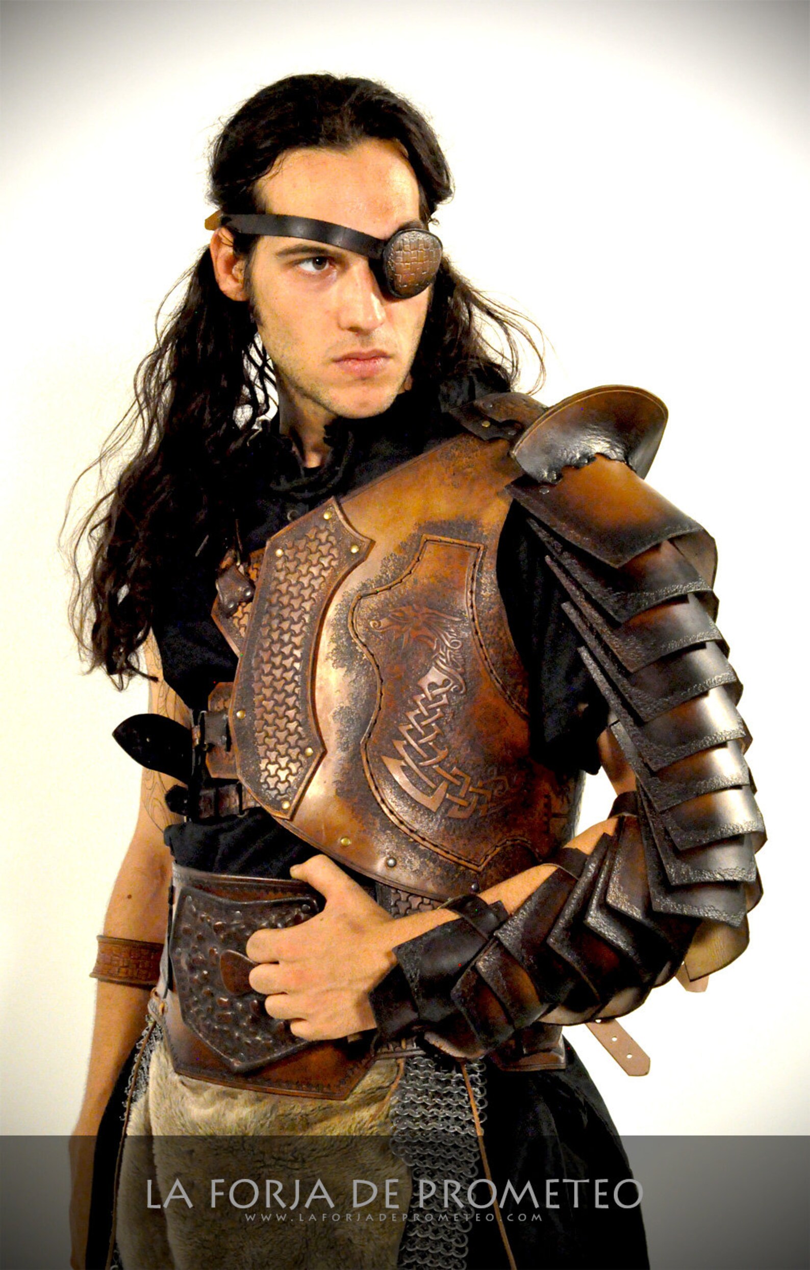 Roman Manica Arm Bracer Leather Bracer Leather Armor Armor Etsy