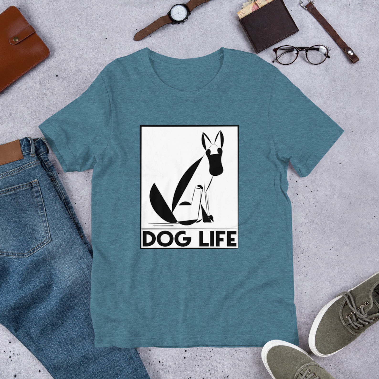 Dog TShirt unisex tee Etsy
