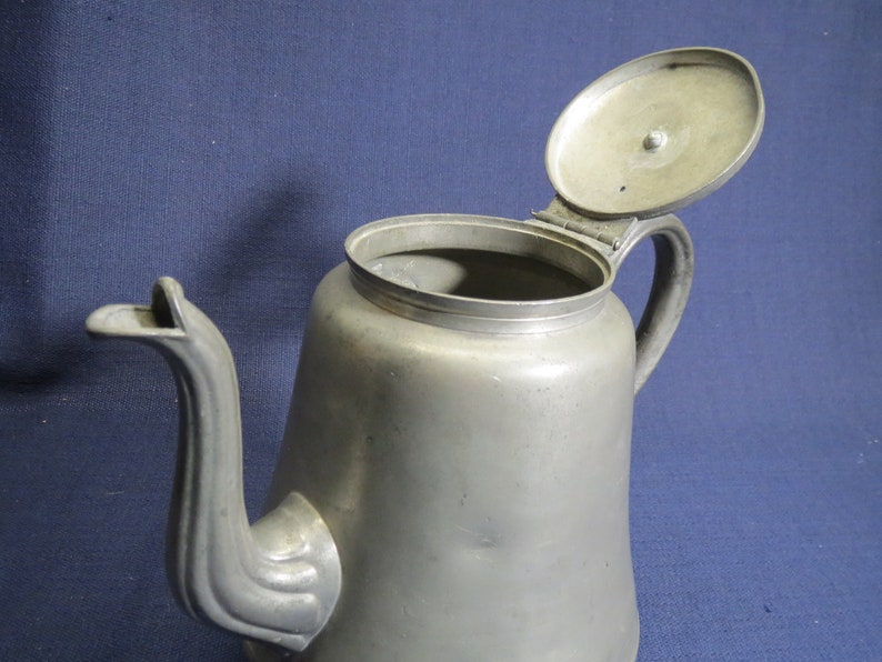 Antique American Pewter TEAPOT by Thomas D. & Sherman Boardman