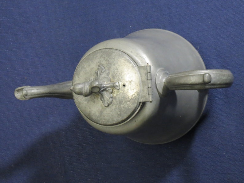Antique American Pewter TEAPOT by Thomas D. & Sherman Boardman