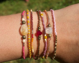 Set of Seven Bracelets