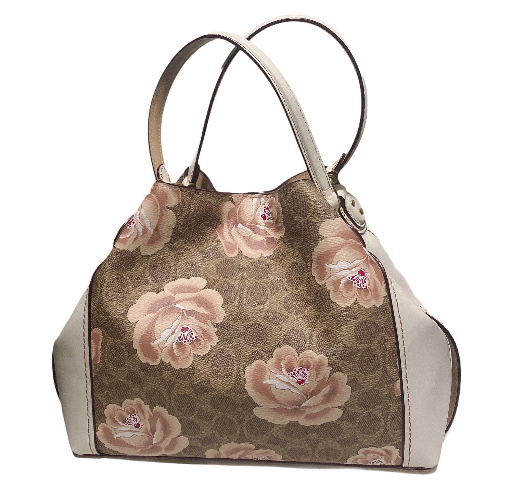 rose coach purse