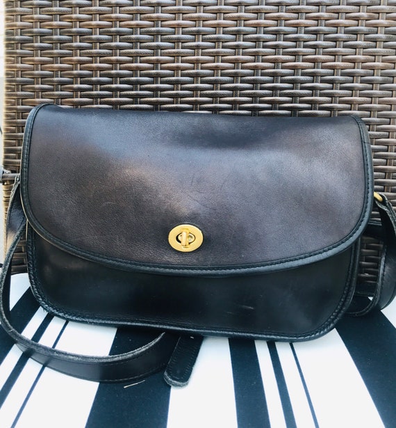 Vintage Coach City Handbag, Coach Leather Handbag