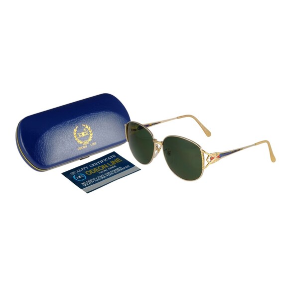 Odeon Line Sunglasses Mod. OL-2010 60-15-135 Gree… - image 2