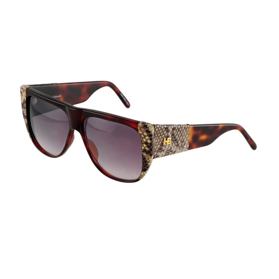Harve Benard Sunglasses 11784 18PPN Brown Snake Skin  display picture 1