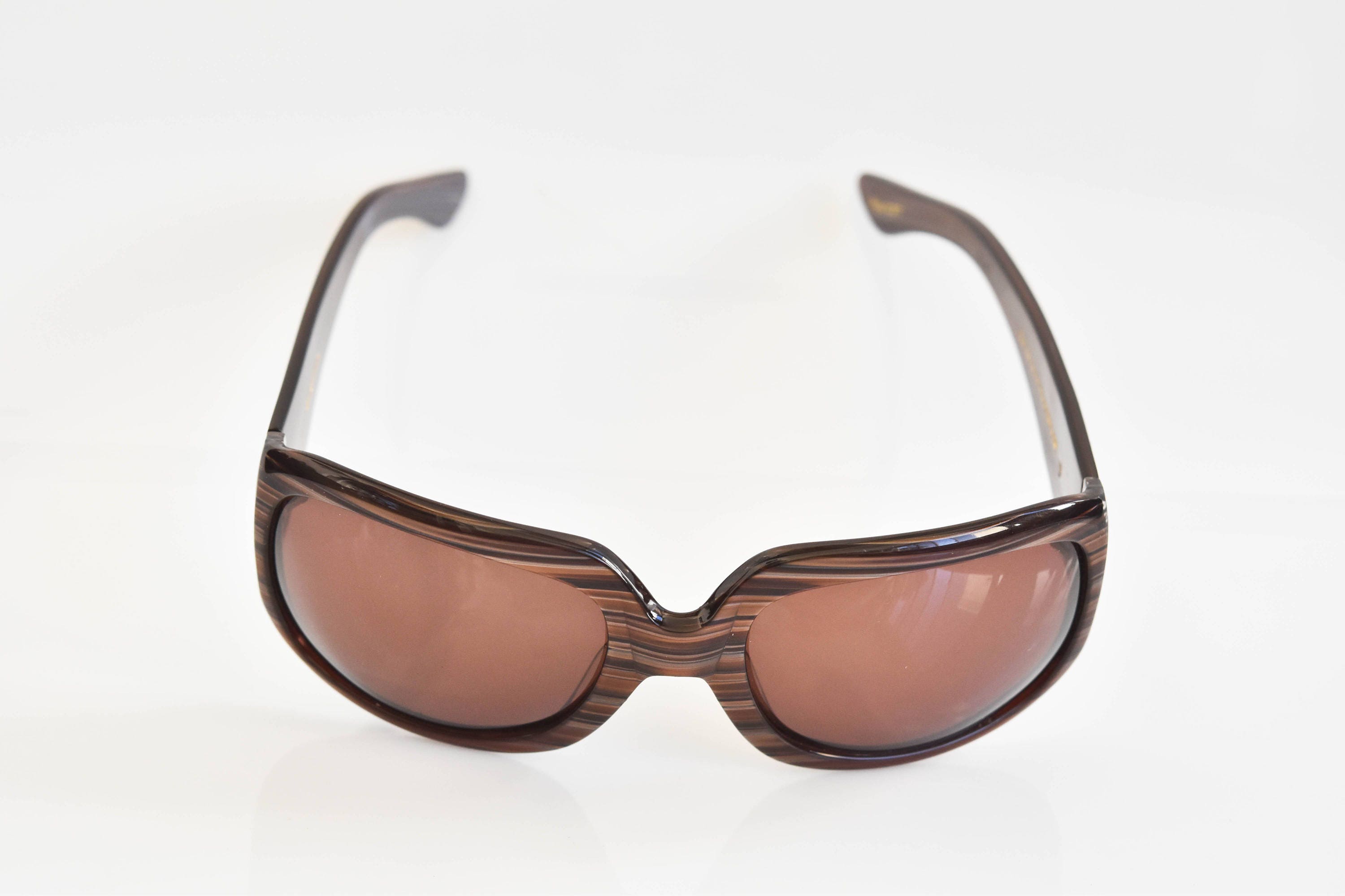 Black Flys Sunglasses FLY FATALE Handmade Stripe Pattern - Etsy display picture 3