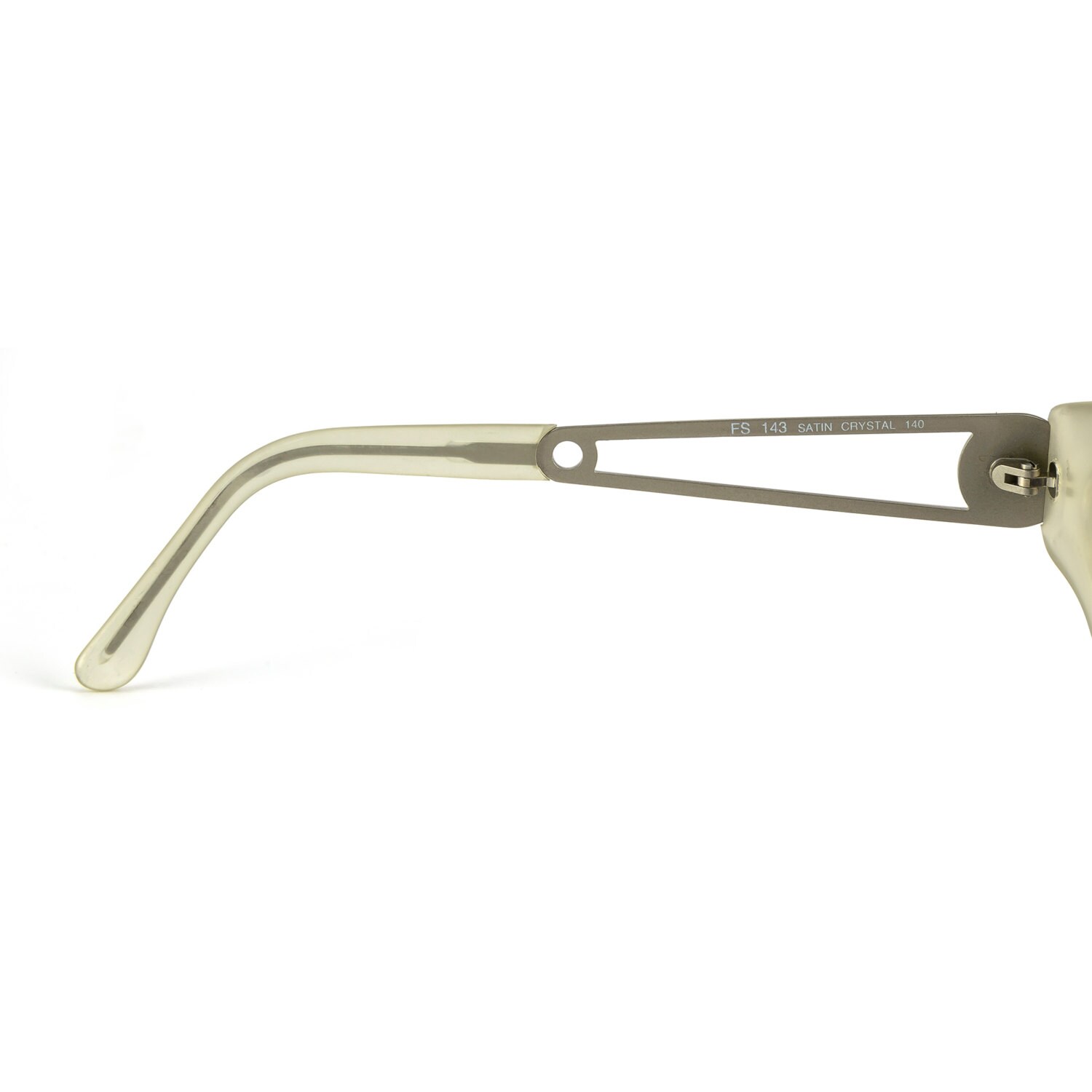 Vintage Fendi Sunglasses with Case - FS 143 Fendi Sunglasses FS143 Satin Crystal – Friedman & Sons main image 2