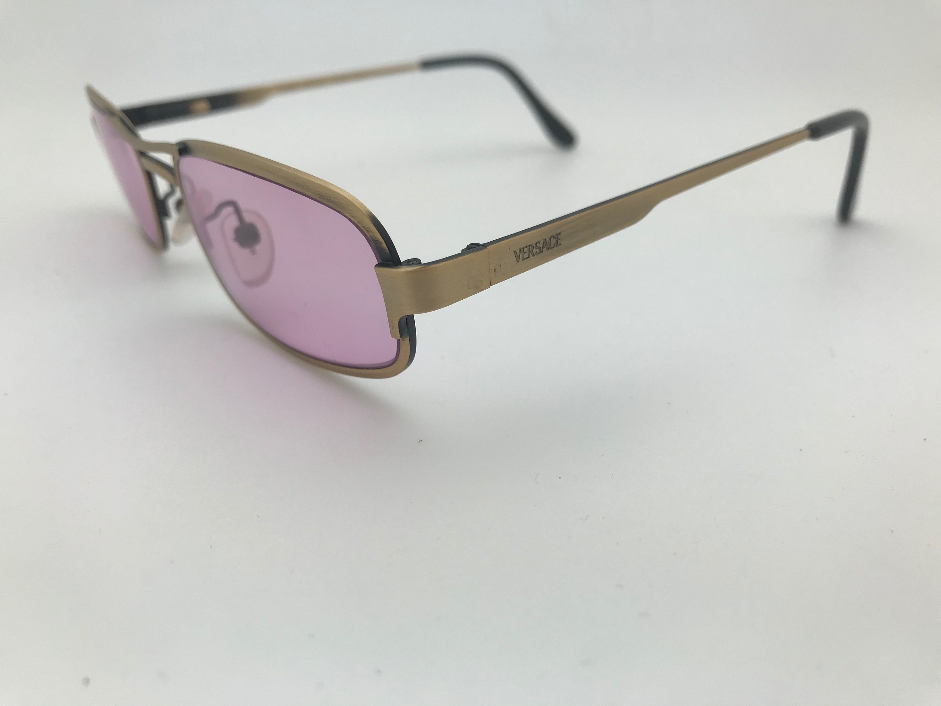 Versace Sunglasses Pink Mod. G97 Col. 51-19-139 Made in Italy