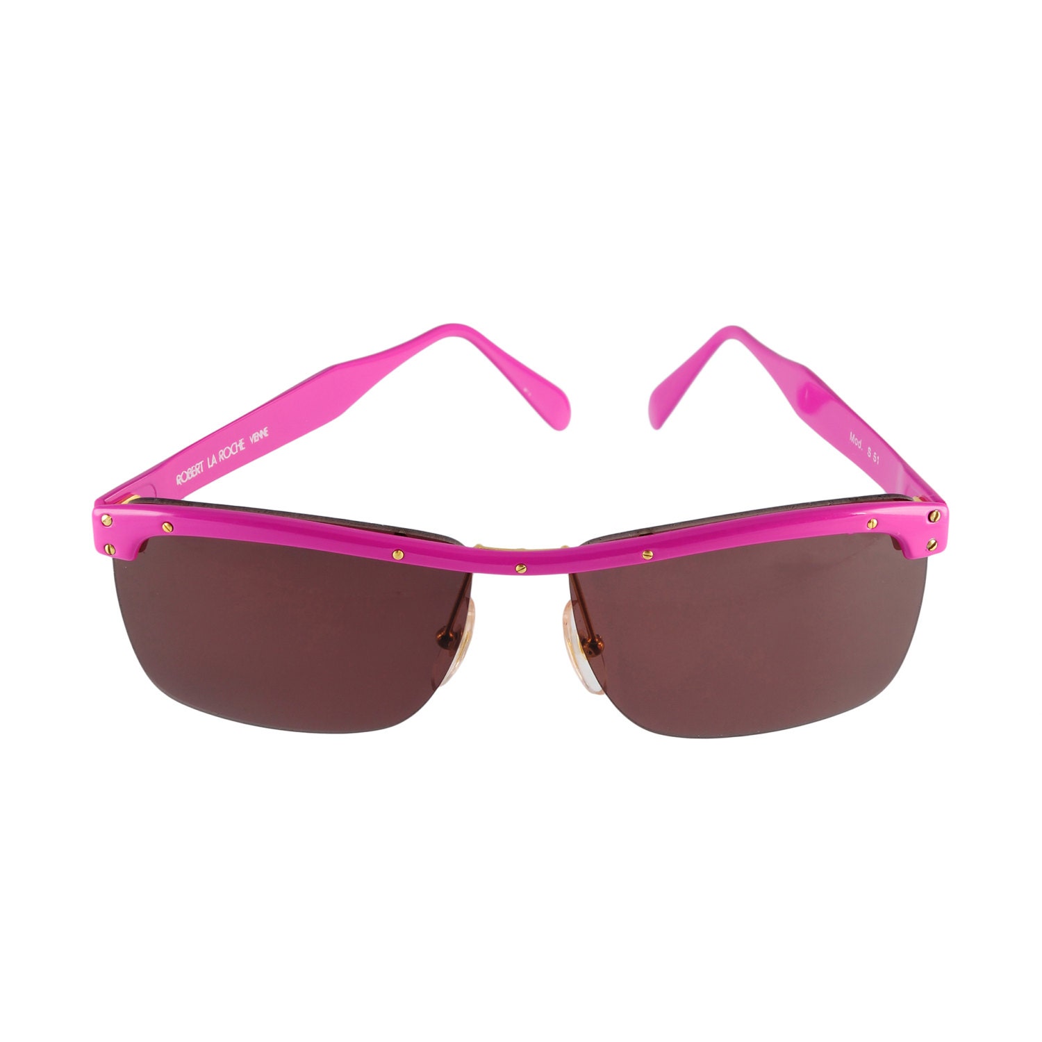 Robert La Roche Sunglasses S51 Vienne Pink - Etsy display picture 1