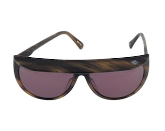 Verri Visor Vintage Golf Sport Sunglasses 9801 Col.18 Size 59-22-130 Made in Japan