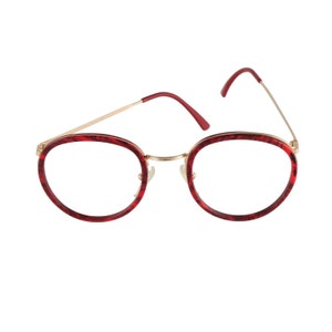 High Fashion Eyeglasses Mod. 5002 Col. 1 red 54-18 Made in Italy