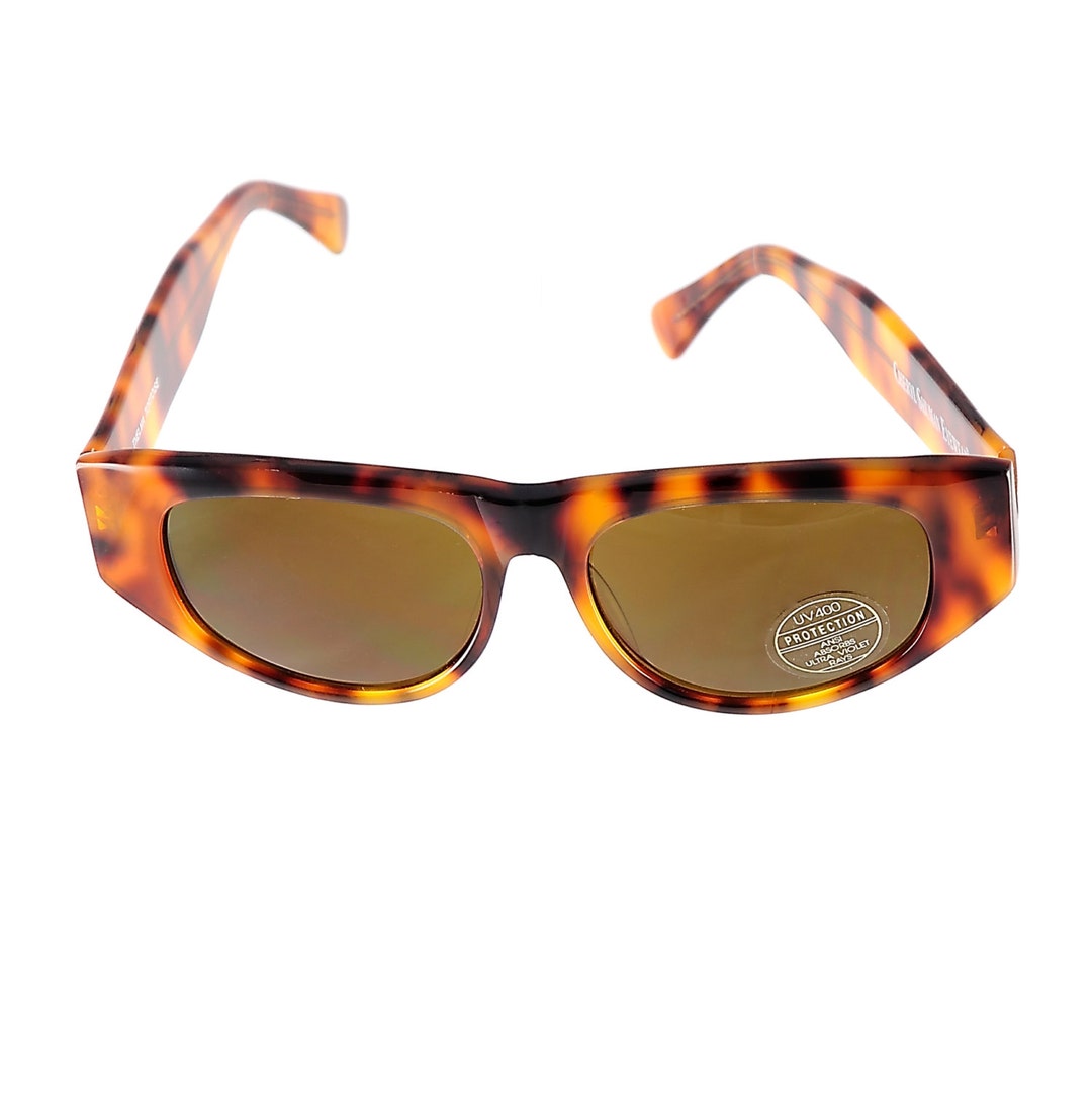 Cheryl Shuman Tortoiseshell Oval Sunglasses with Pearl Cluster Temples Cheryl Shuman Sunglasses Wendi with Pearls Tortoise | eBay main image 2