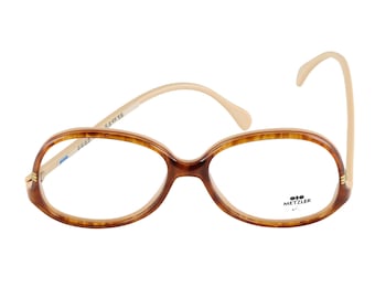 Metzler Eyeglasses 0607 en Vogue col. 866 Gold Brown 58-16-140 Made in Germany