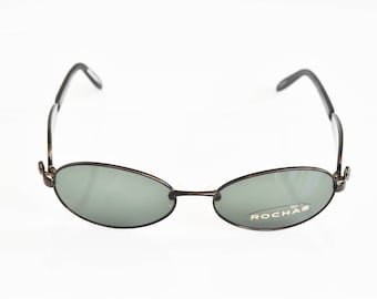 1980’s ROCHAS PARIS Angular Futuristic Sunglasses, Mod 4300, Made in France 1980 main image 3