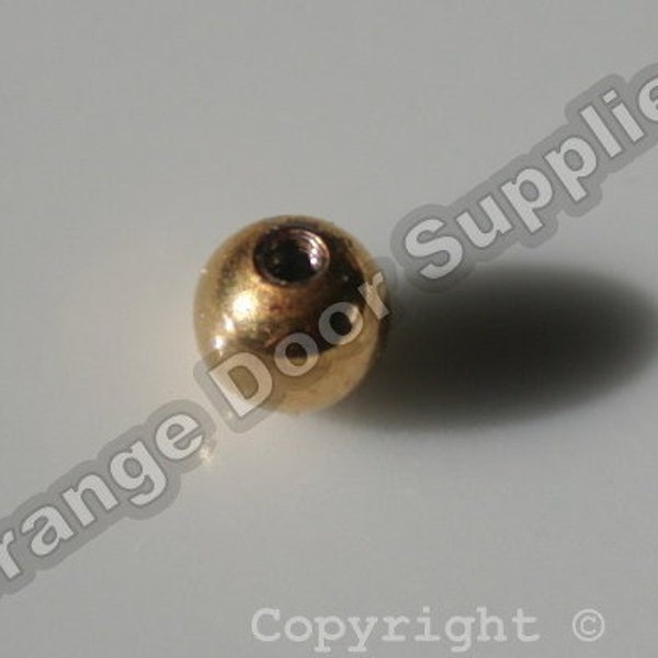 Gold Replacement Ball for Belly Rings 14 gauge 5mm - 50 pcs