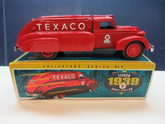 texaco truck piggy bank