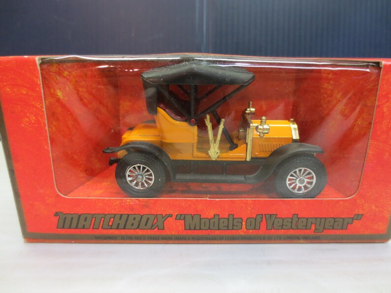 1973 Matchbox Lesney Yesteryear 14 1909 Opel Coupe