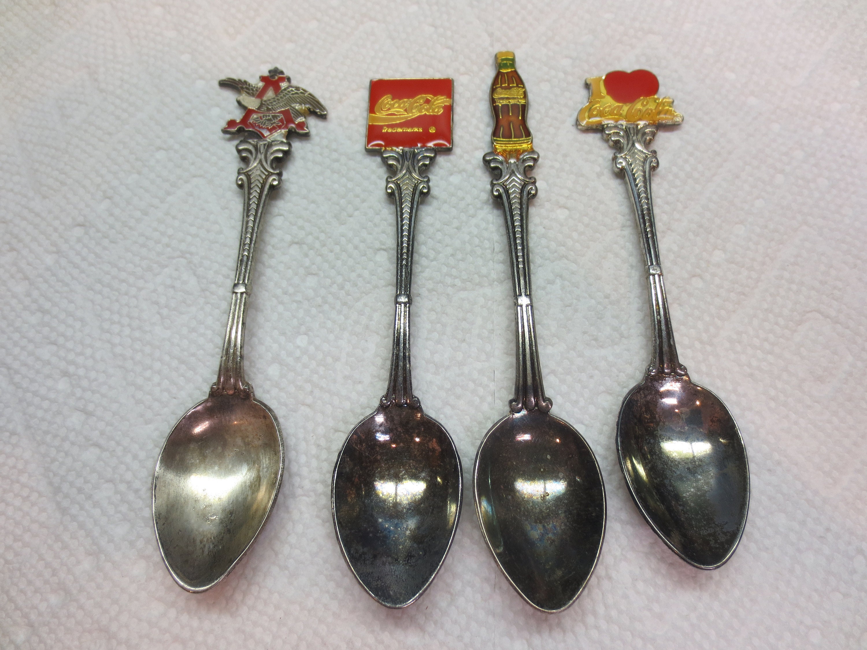 Vintage CocaCola Miniature Spoons 1991 Plus AnheuserBusch Etsy