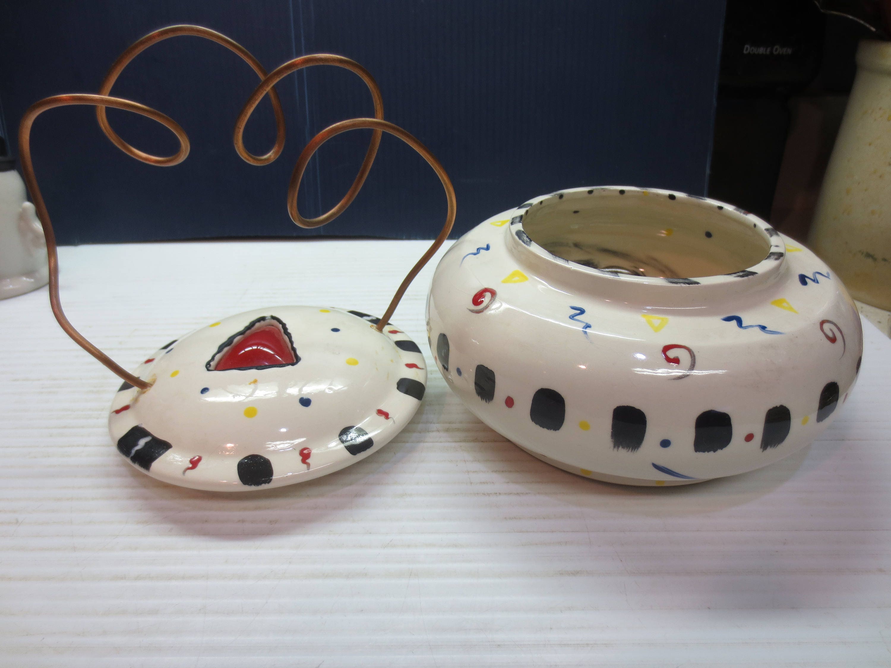 Unique Colorful Candy Dish Trinket Dish Made By Linda Sue Etsy