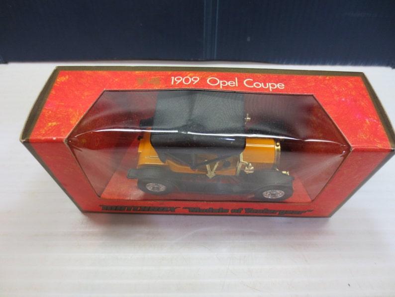 1973 Matchbox Lesney Yesteryear 14 1909 Opel Coupe