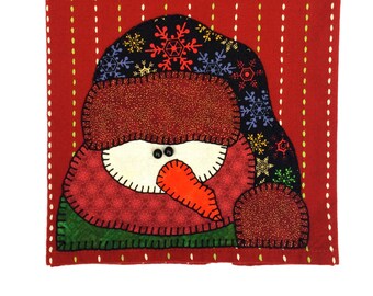 Christmas Tea Towel, Christmas Snowman Applique, Applique Tea Towel, Dish Towel, Hand Towel, Kitchen Towel, Christmas Decor, Christmas Gift