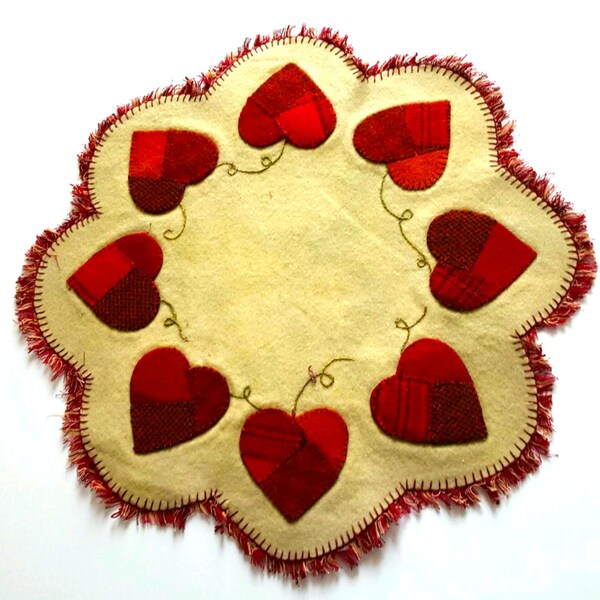 Valentine Penny Rug Etsy