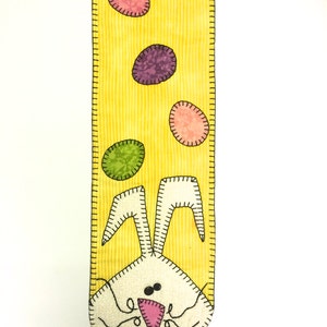 Easter Table Runner, Easter Applique, Easter Table Decor, Easter Decor, Easter Bunny Table Runner, Easter Bunny, Table Decor, Bunny Applique image 3