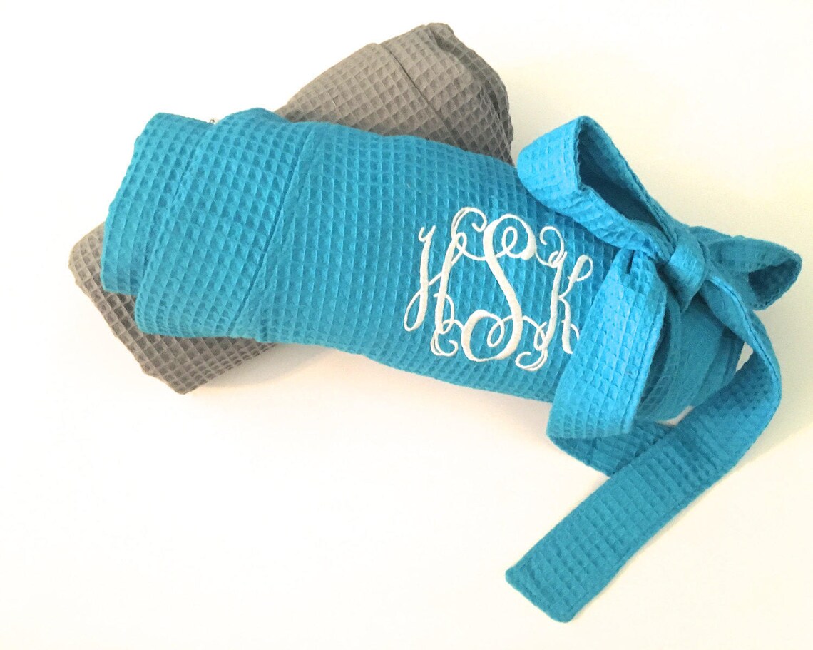 Bridesmaid Robe Bridesmaid Robes Monogram Robe Monogrammed Etsy