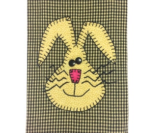 Easter Applique Tea Towel, Easter Applique Kitchen Towel, Applique Tea Towel, Easter Decor, Easter Applique, Easter Tea Towel, Easter Towel