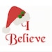 Believe in christmas font