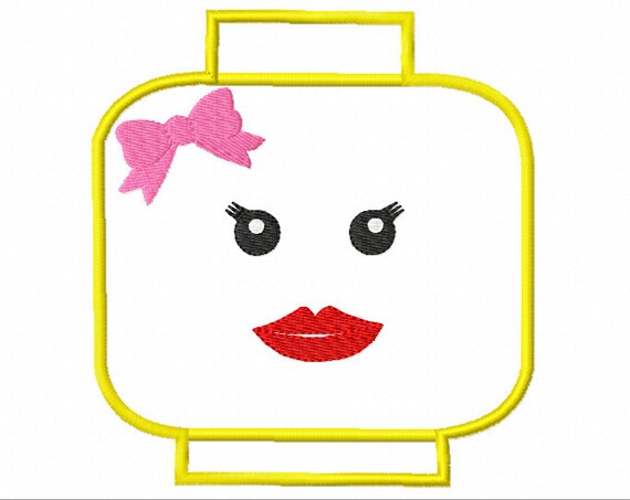 lady lego head