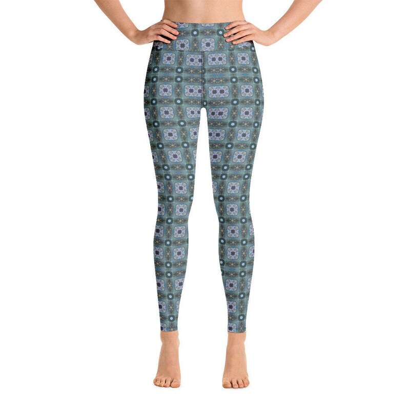 SPRING FIELDS ankle length Womens YogaSport Leggings
