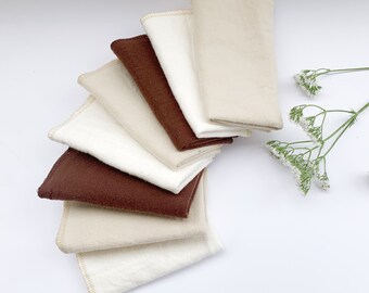 CHOOSE YOUR COLOURS 8 Reusable Paper Towel | Paperless Towel | Reusable Cloth | Zero Waste Kitchen | Reusable Paper Towel | Cleaning Cloth