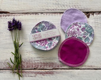 LIMITED EDITION Facial rounds | Makeup Remover | Facial Towel | Flannel Scrubby | Soft Scrubbies | Cotton Rounds | Makeup Wipes | R