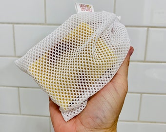 Soap Saver Bag | Soap Sack | Mesh Soap Bag | Soap Saver Pouch | Soap Holder | Soap Dish | Soap Cozy |