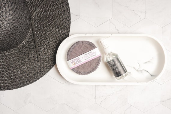 Dark Grey Facial rounds | Makeup Remover | Facial Towel | Flannel Scrubby | Soft Scrubbies | Cotton Rounds | Makeup Wipes | Reusable Face Pa