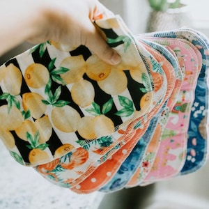 8 Assorted Reusable Paper Towel | Paperless Towel | Reusable Cloth | Zero Waste Kitchen | Reusable Paper Towel | Cleaning Cloth Eco Kitchen