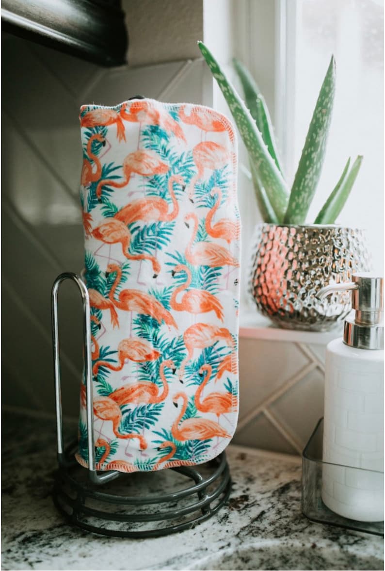 8 Assorted Unpaper Towel Paperless Towel Reusable Cloth Etsy