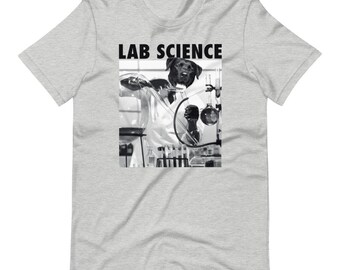 Lab Science Dog Lover Scientist Science Teacher T-Shirt