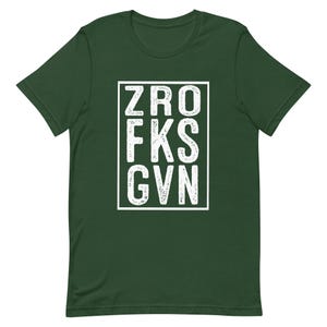 ZRO FKS GVN t-shirt