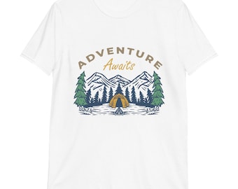 L’aventure attend les amoureux de la nature T-Shirt en plein air