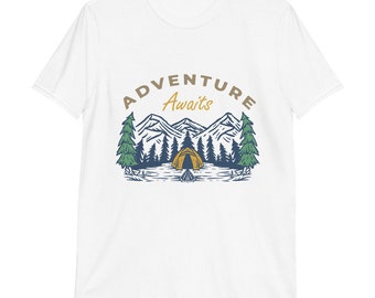 Aventura espera a los amantes de la naturaleza Camiseta al aire libre