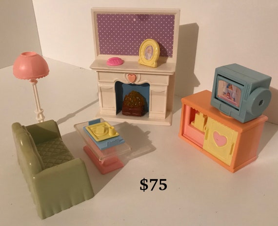 1991 playskool dollhouse accessories