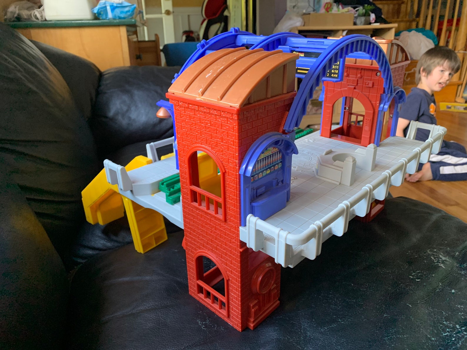 Fisher Price Geotrax Train Grand Central Station Etsy