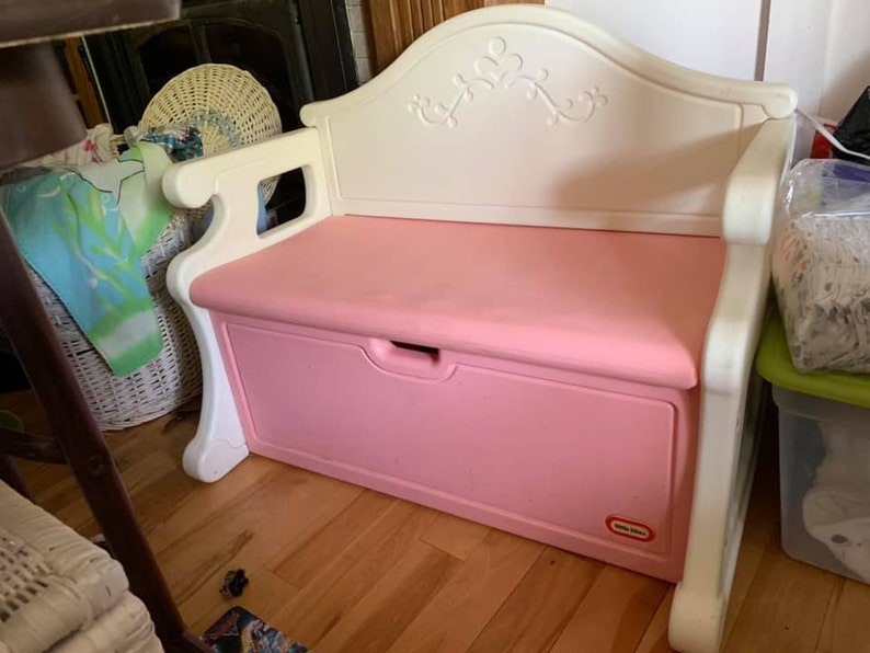 Victorian Vintage Little Tikes Toy Bench Etsy