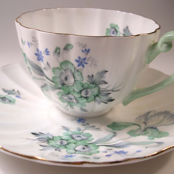 Shelley Tea Cup Etsy