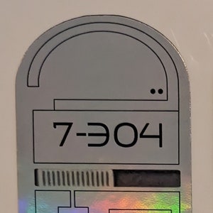 GSC Cabin Door Entry Console Magnet or Sticker