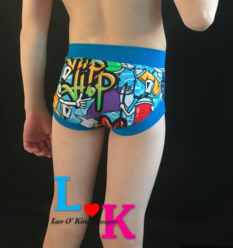 Custom Kids Underwear Boys Briefs Boys Underwear Toddler Etsy Australia
