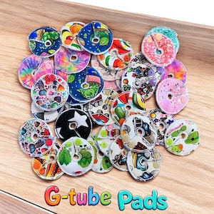 G tube Pads, Feeding tube pads, Set of G-tube covers, g-tube cover, gtubes,  g-tube pads for girls, g-tube pads for boys, extra absorbant